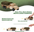SIGHTEEDA 3D 118 6-12 Pull-Back Adventure Truck Wooden Puzzle - Pcs STEM Building Model Kit for Kids Ages | All-Terrain