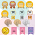 56 Count 12 packs) Jackson Reece Kinder by Nature Water-Based Baby Wipes - (Case