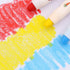 6 Lebze Jumbo Crayons for Toddlers, Colors Washable Crayons, Easy to Hold Silky Large Crayon for Babies and Children
