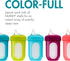 6 3 Count Boon Nursh Silicone Sippy Cup Lid - Convertible Transitional Sippy Spouts for Nursh Baby Bottles - Sippy Cup