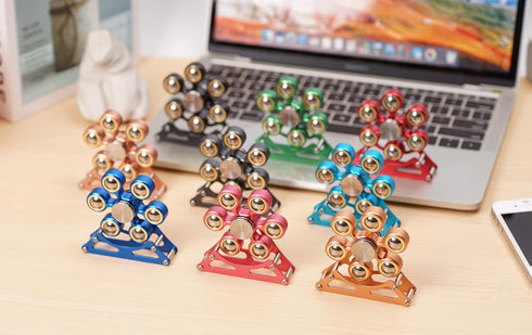 samisoler 4mins Desk Toys for Fidget Ferris-Wheel Spinner: Metal Cool-Gadgets Kinetic-Toy, Cool-Stuff for Kid Children