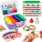 IQBOX Bracelet Making Kit Arts and Crafts for Girls Ages 8-12, Weaving