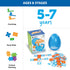 Learning Resources Math Scramble Game, Educational Math Games for Kids, Early Skills Addition and Subtraction 87 Pieces