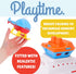 Toyland 17" 2+) Floating Tugboat Bathtub & Pool Toy for Toddlers Water Boat with Removable Helicopter, Durable