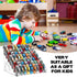 Hlimior 3 Pack 7-Tier 1/64 63 Toy Cars Display Shelf for Hot Wheels Display Case Storage Organizer for Scale Toy