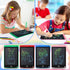 16 Pieces LCD Writing Tablet Doodle Pad, 8.5 Inch Colorful Reusable Writing Tablet for Kids
