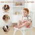High Chair Straps - Portable Feeding Strap Safety Belt Foldable Booster Harness Belt for Restaurant Shopping Cart