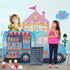 25.6" 55" 29.5" LimitlessFunN Ice Cream Truck Pop Up Kids Play Tent | Includes Carrying Case |, Children Indoor