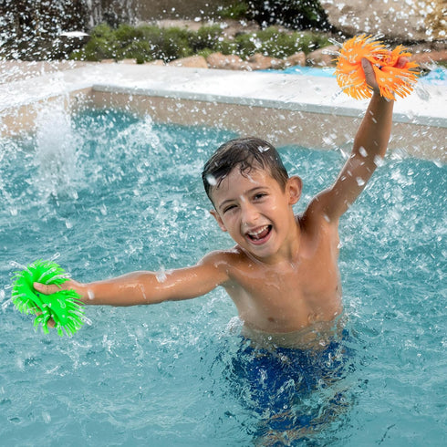 ArtCreativity Splash Water Flying Disc Toys, Set of 3, Water Splashing Frisbee for Kids, Backyard Summer Toys