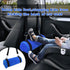 Car Seat Foot Rest for Kids - Booster Seat Pillow With Long Adjustable Strap - Convenient Supportive Accessory