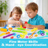21pcs Dough Tools Dough Tools Play for Kids Clay Accessories with Rolling Pins,Cutters,Roller,Safety Scissors,Plastic