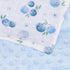 illikkuyax Baby Boys Girls Minky Blanket with Muslin Cotton Front and Dotted Fleece Backing, Soft Nursery Receiving