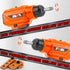 PANPAPA Set 1-3,Electric Set,Kids 3+ Toy Drill for Toddlers Power Kids Drill and Screw Pretend Play Tool with Realistic