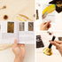 78 Set SUGEYA Tarot Cards with Guide Book, Black Tarot Deck Gift with Tarot Cloth, Chakra Stones and More, Tarot Cards