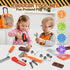 ZHYLLO Set 3-5 Set 3 Toddler Tool for Age Kids Tool with Tool Box and Toy Drill, Pretend Play Toy Tools Kids