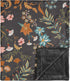Sweet Jojo Designs Boho Wildflower Vintage Floral Girl Soft Baby Blanket Receiving