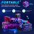 20 Pcs Galaxy Infinity Cube Toy Bulk with Bag Mini Blocks Cube Gadget Sensory Toy Stress Anxiety Relief Magic Puzzle