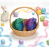 HEZUJ 3D Printed Dragon Dinosaur Egg,Articulated Crystal Dragon Fidget Toys,Prefilled Easter Basket Stuffers Eggs