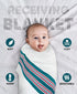Avalon Bedding (Pack 3) 30x40 Inch, 100% Cotton Receiving Blankets - of Size Soft Cotton, Hospital Swaddles