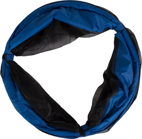 Pacific Play Tents 20406 Kids The Fun Tube 6-Foot Crawl Play Tunnel, Blue/Black