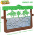 Nature Bound Toys Ant Treehouse Habitat Kit with Sand, Connector Tube, Feeding Stick & Insect Instructions