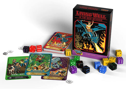 Cryptozoic Entertainment Living Well is The Best Revenge: Steven Rhodes Games VOL. 2, Ages 14+, 2-4 Players