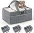 URMYWO Diaper Caddy Organizer - Portable Baby Diaper Caddy with Handle, Large