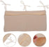 Stroller Hanging Storage Bag Organizer with Double Slots, Cotton Diaper and Milk Bottle Holder for Nursery and Travel