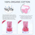 Set 8 Organic Cotton Baby Drool Bibs - Bandana Teething Bibs for Baby - Bandana Drool Bibs - Ultra Soft, No Scratch