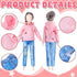 Bencailor 8 Pieces Doll Clothes for 11.5 Inch Girl Doll Accessories, Cotton Elf Sweaters and Denim Pants