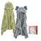 Momcozy Baby Bath Towels with Visualize Health Label - Ultra Soft &