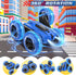 360 4WD 2.4GHz 5-7 8-13, 4 5 6 7 8 9 10+ A ALPHA Remote Control Car, RC Stunt Car Double-Sided Rotating Kids Toys