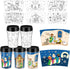 Yiyiring Set of 12 Christmas Nativity Coloring Cup Nativity Color Your Own Cup