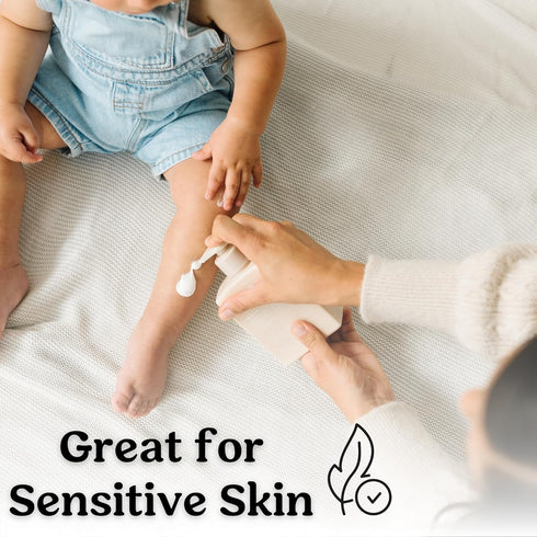 Roe Wellness- Baby Lotion Moisturizer Fragrance-Free | Great For Sensitive Skin Lightweight Moisturizing Lotion |