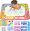 Diteryy Water Doodle Mat 32 x 24 Inch Kids Water Painting Writing Drawing