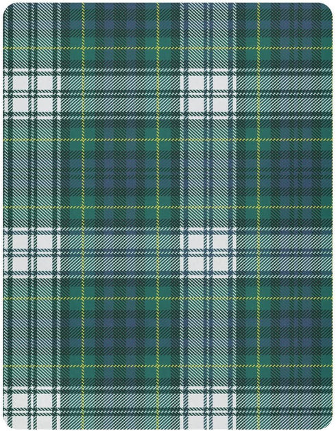 Emelivor Tartan Plaid Green Baby Crib Sheets for Boys Girls Mini Crib Sheets Fitted Crib Mattress Sheet for Newborn