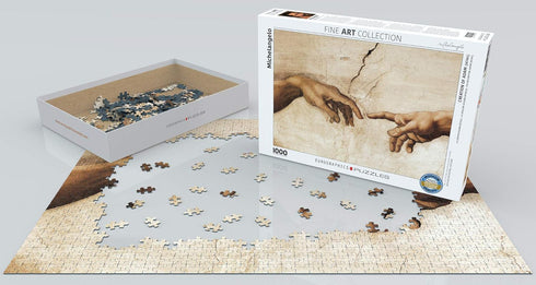 EuroGraphics Creation of Adam by Michaelangelo Puzzle - 1000-Piece, 6000-2016