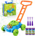 Lydaz Bubble Lawn Mower for Toddlers 1-3, Kids Bubble Machine for 1-Year-Old