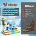 150PCS Set 3+ Magnetic Blocks-Magnetic Building Blocks Magnet Toys Stacking Snow Mountain World with Magnet