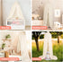 jiangcha Princess Bed Canopy for Girls - Crib Canopy for Bed - Mosquito Net for Bed, Kids Bed Canopy with Princess Room
