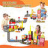 Set 2 2 3-5 5-7, 3+ Magnetic Tiles Road with Fire Trucks & Dolls, Double-Sided Magnet Tiles with Cranes, Toys for Boys