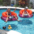 SWIMLINE ORIGINAL Inflatable UFO Spaceship Pool Float Ride On With Fun Constant Flow Laser Ray Gun Water Squirter