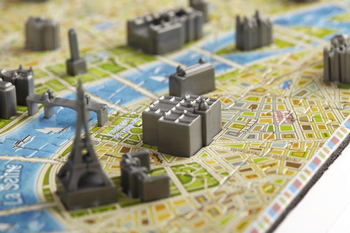4D Cityscape Mini Puzzle - Paris - 166 Piece