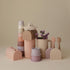 mushie Stacking Cups Toy 8pcs Made in Denmark (Petal)