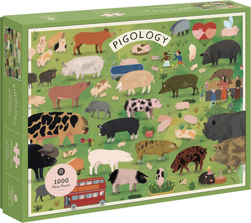 Princeton Architectural Press Pigology - 1000 Piece Puzzle
