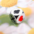 AMBREGRISSUN Trump Marker & Dice for Euchre Pinochle Playing Cards - Gifts for Family & Friends