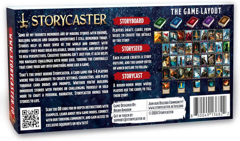 Pack (151 Storycaster Fantasy I Starter Deck | Storytelling Card Game | Includes Free Midwinter Night's Expansion