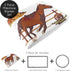 Country Sweet Jojo Designs Wild West Cowboy Boy Milestone Blanket Monthly Newborn First Year Growth Mat Baby Shower