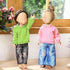 8 18 Inch Summer 18 Inch Bencailor Pieces Doll Clothes Dolly Girl Accessories Cotton Sweaters Denim Pant Regular Outfit