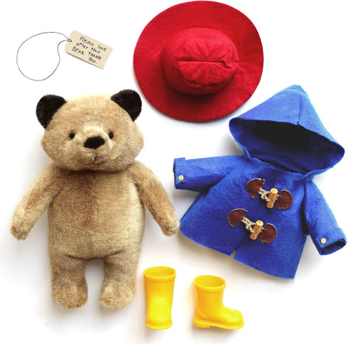 YOTTOY Classic Paddington Bear Collection | 10”H Soft Stuffed Animal Plush Toy